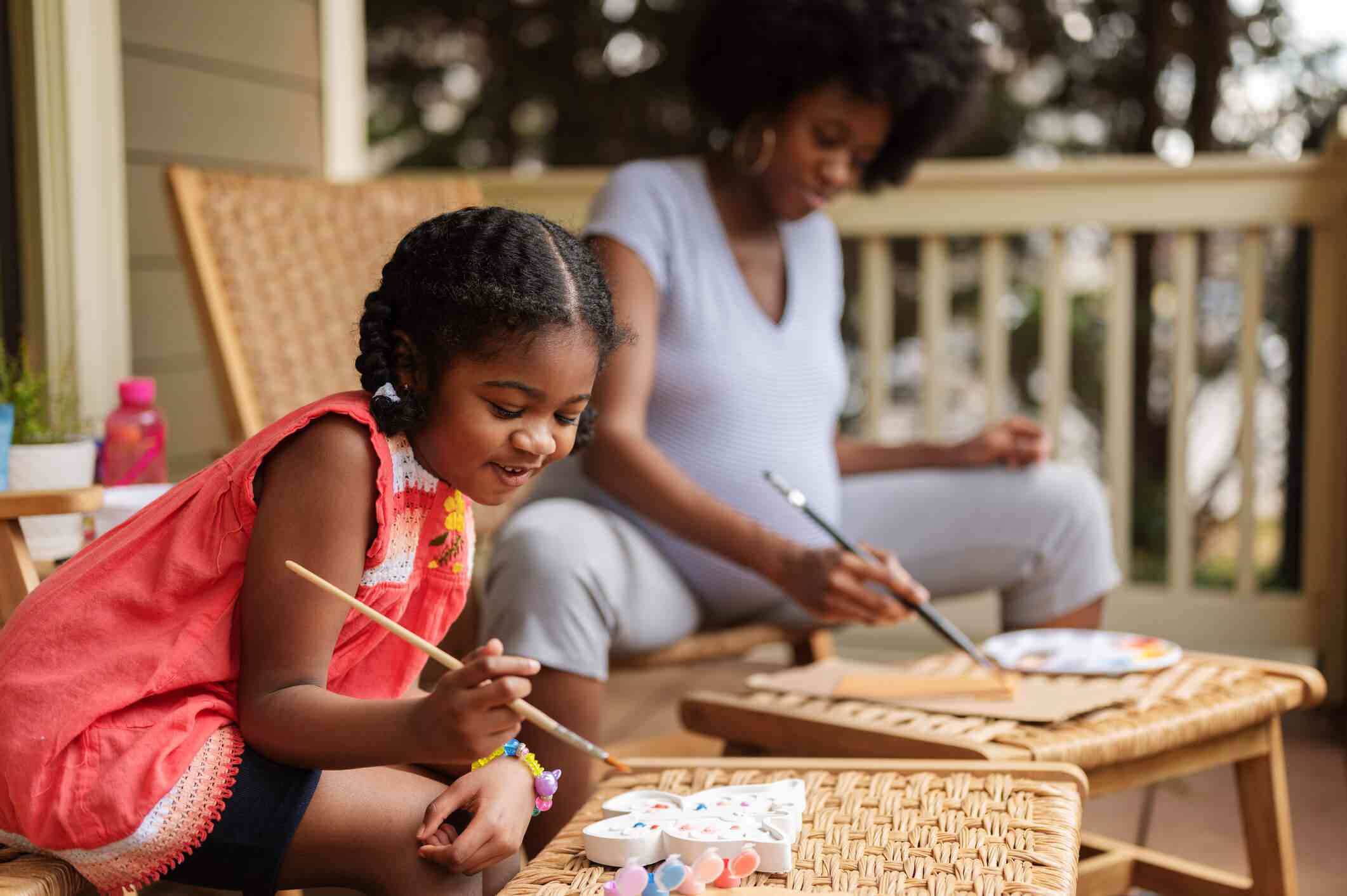 Becoming a Mom, Remaining Herself.